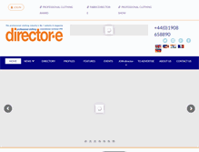Tablet Screenshot of director-e.com